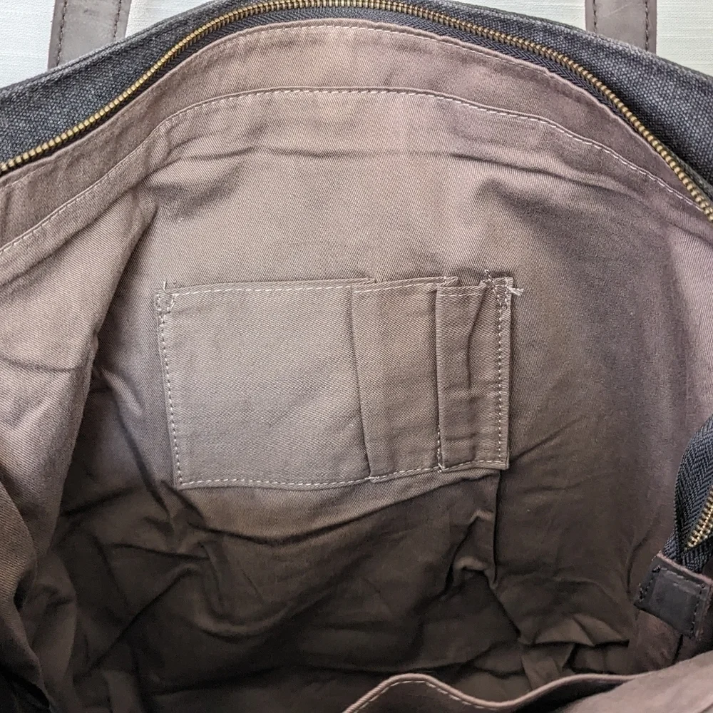 NWT Beryll Distressed‎ Canvas Tote